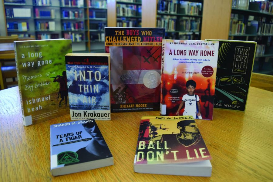The books offered for Summer Reading 2018 are proudly displayed in the school library, and ready to be checked out by eager students.