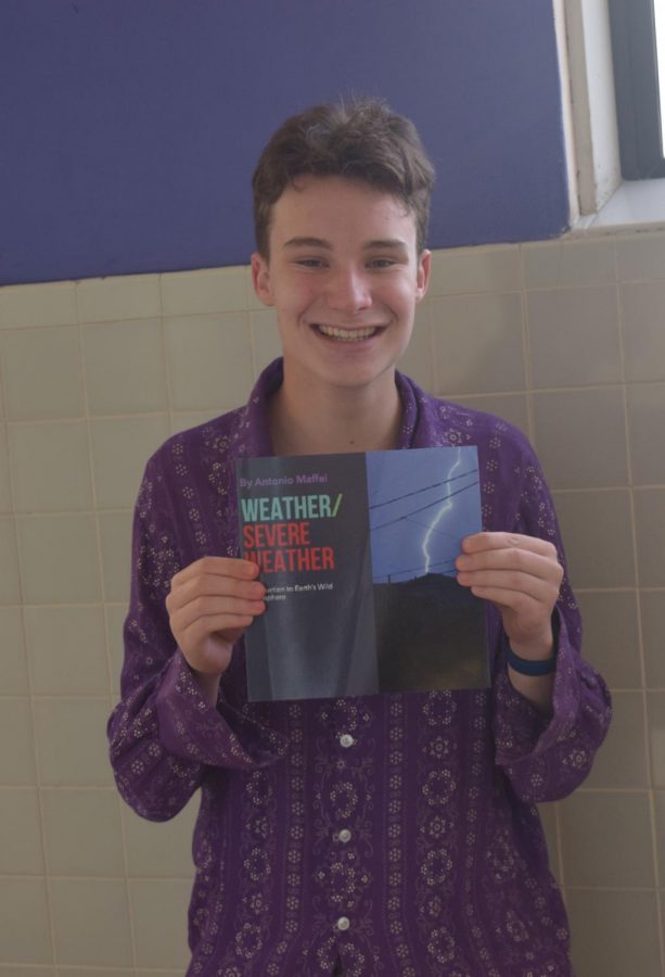 Antonio Maffei ’20 has written two books about his life as a teen meteorologist, with another on the way.