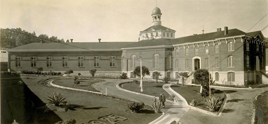 The Ingleside Jail once occupied the land where the Balboa
soccer field and part of the City College football field are today. 