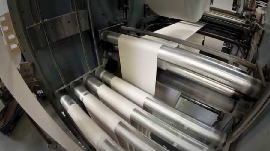 The paper tariff has forced many printing presses to raise prices.