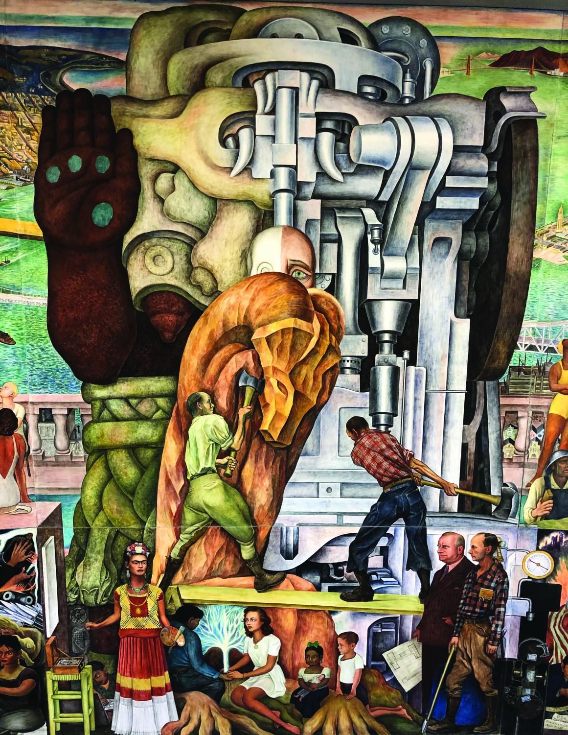 Diego Rivera mural makes a move from CCSF – The Crusader