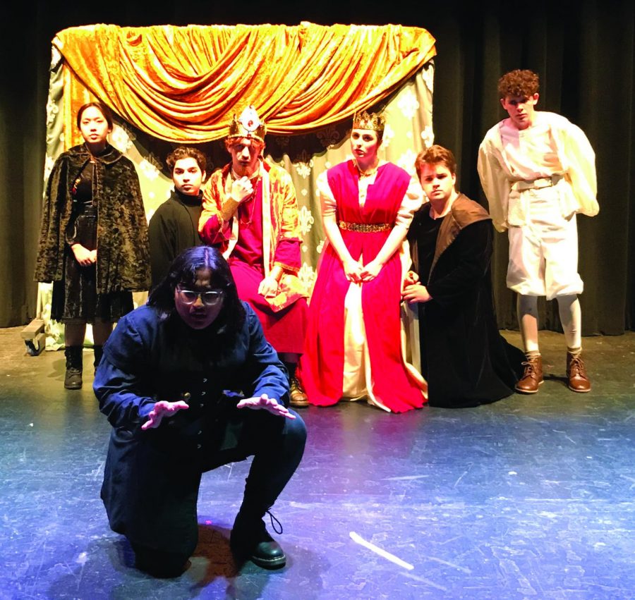 The fall play, “Perfect Storm,” was directed by students.