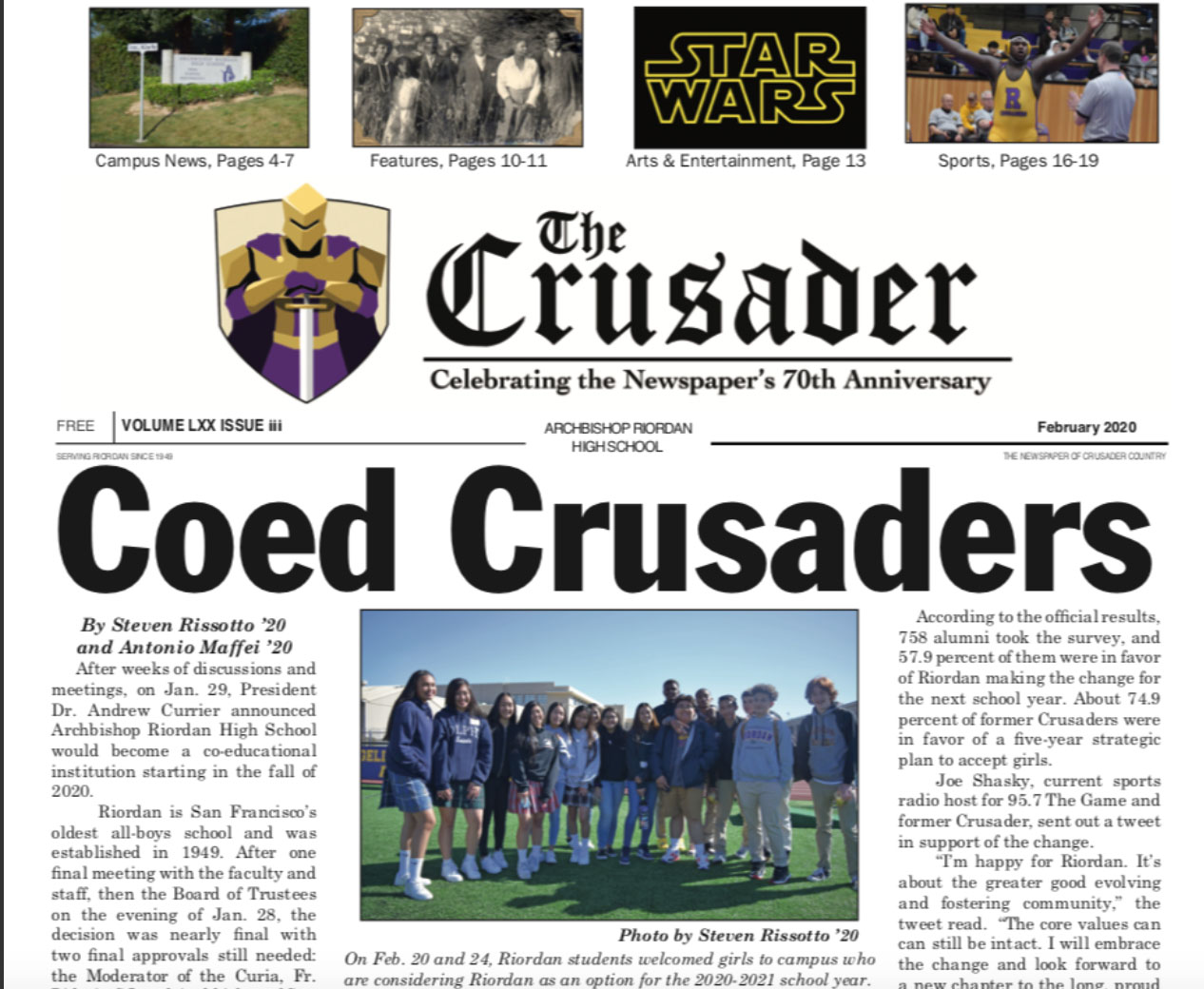 The Crusader Spring Edition