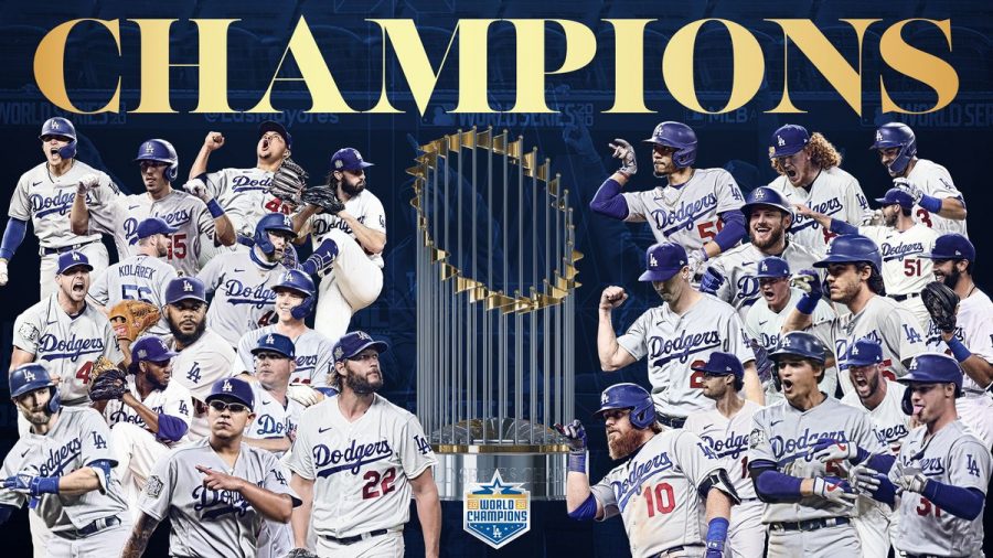 The Los Angeles Dodgers beat the Tampa Bay Rays in 6 games to win the 2020 World Series