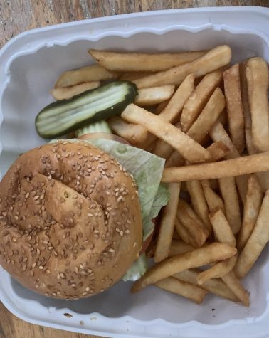 Burger Boards meatless burger was overpriced and under seasoned. 