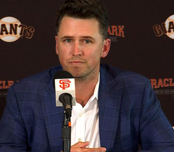 Buster+Posey+retired+after+the+2021+baseball+season+after+12+years+behind+the+plate.+