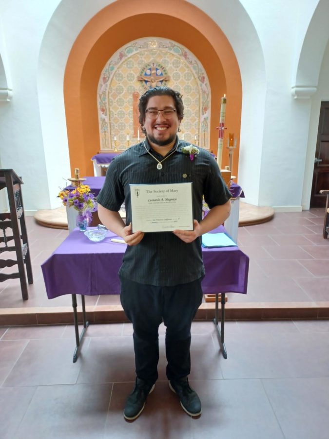 Magnaye joins lay Marianist community