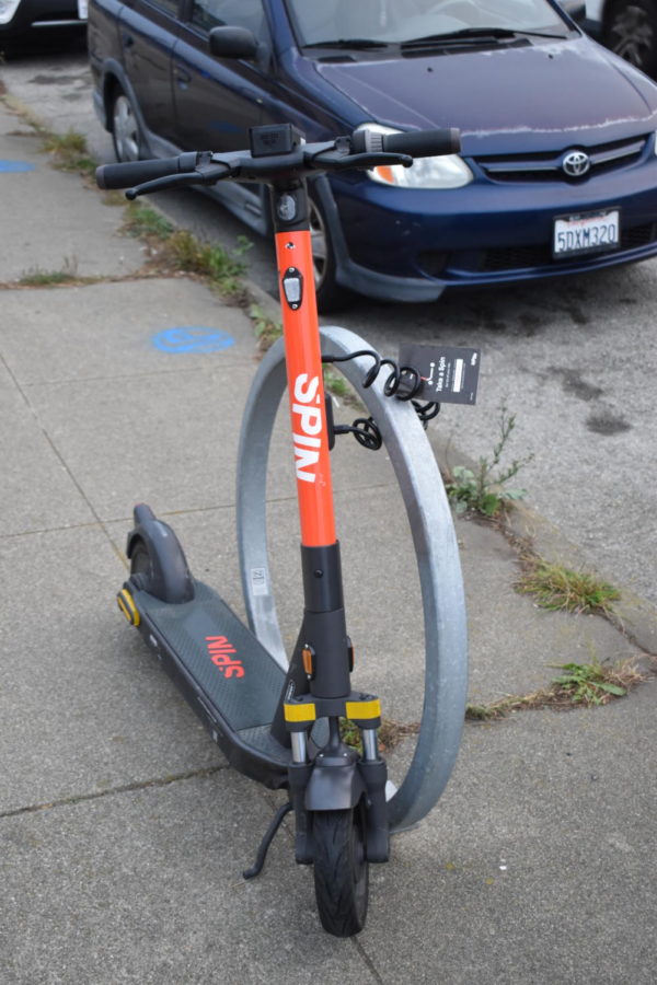 Electric scooters now have a slow down technology once they scoot onto a sidewalk to protect pedestrians. 