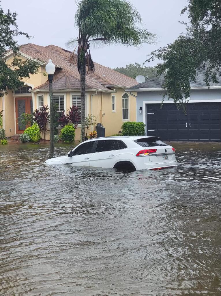 Hurricane Ian slammed Florida's coast last month, leaving more than 100 people dead and some 40,000 displaced.