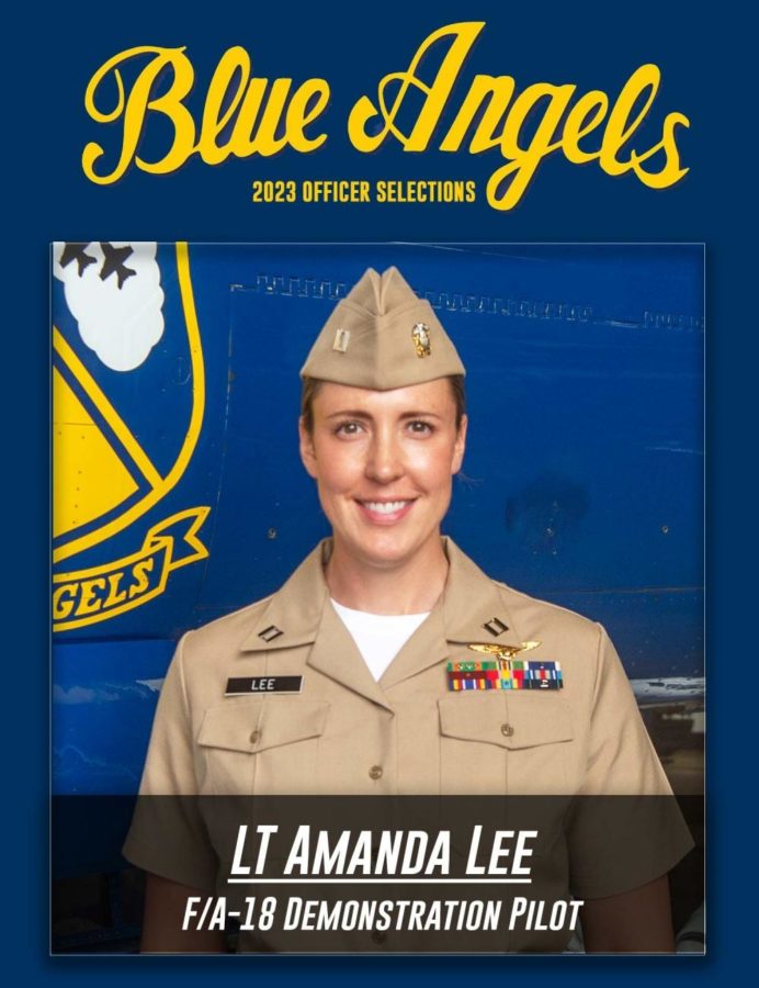 Lt. Amanda Lee is the first female Blue Angel pilot, becoming a source of inspiration for many aspiring girls across the country. 