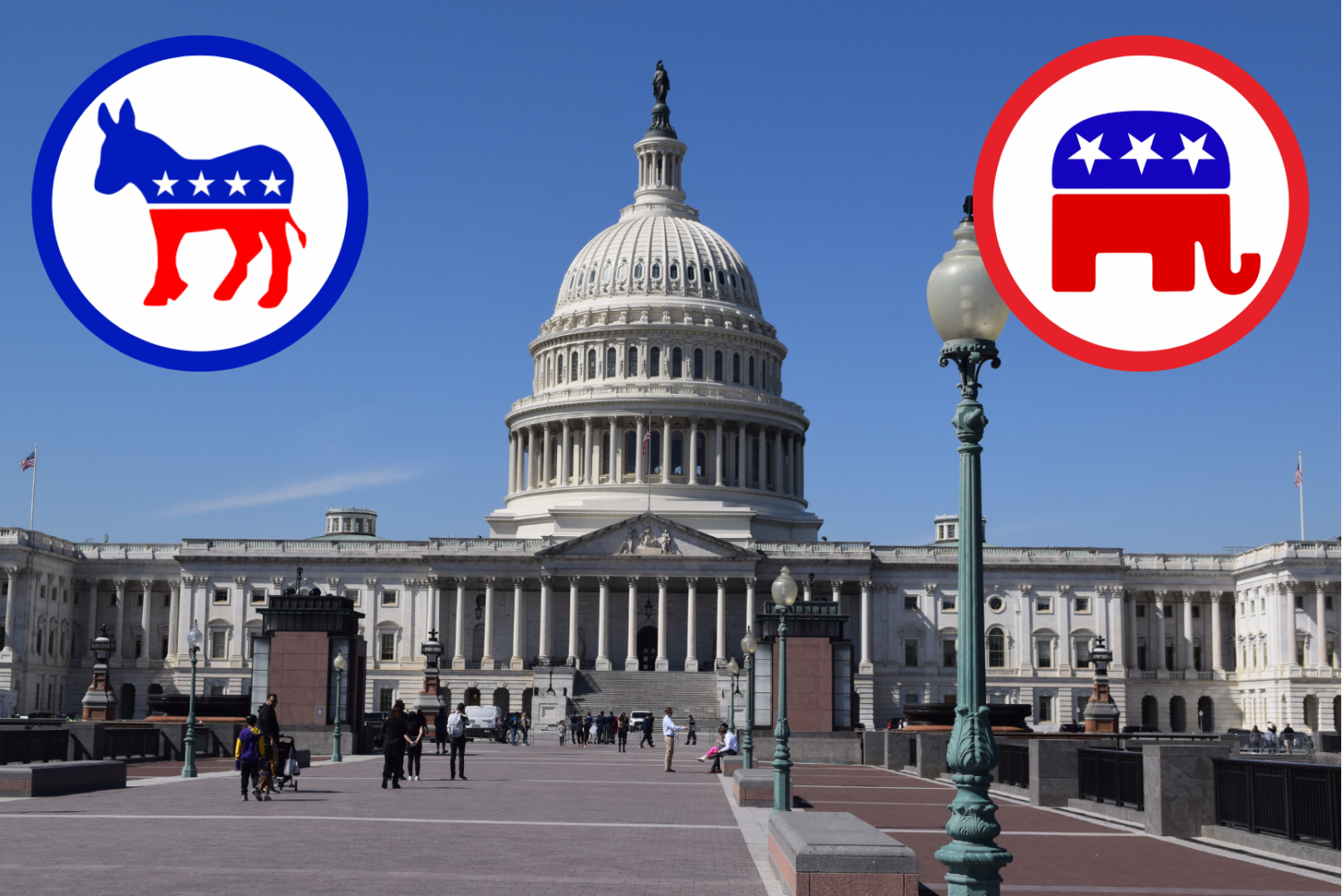 Democrats and Republicans will face off for the upcoming midterms. 