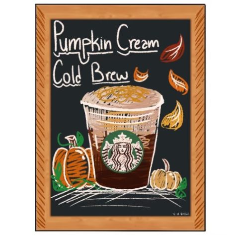 Fall drink review features the Starbucks Pumpkin Cold Brew