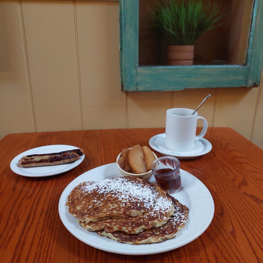 Alanas Cafe offers a wide variety of sweet and savory breakfast items. 