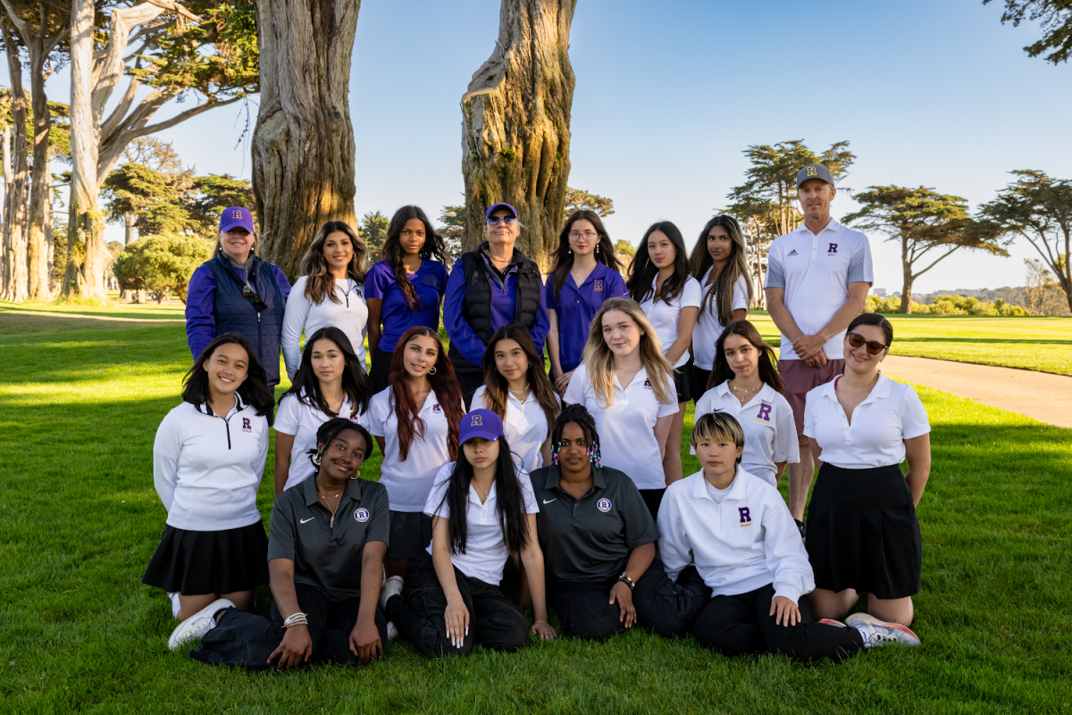 Photo provided by Christie Every.                    

The golf team poses after practice at Harding Park in San Francisco. 