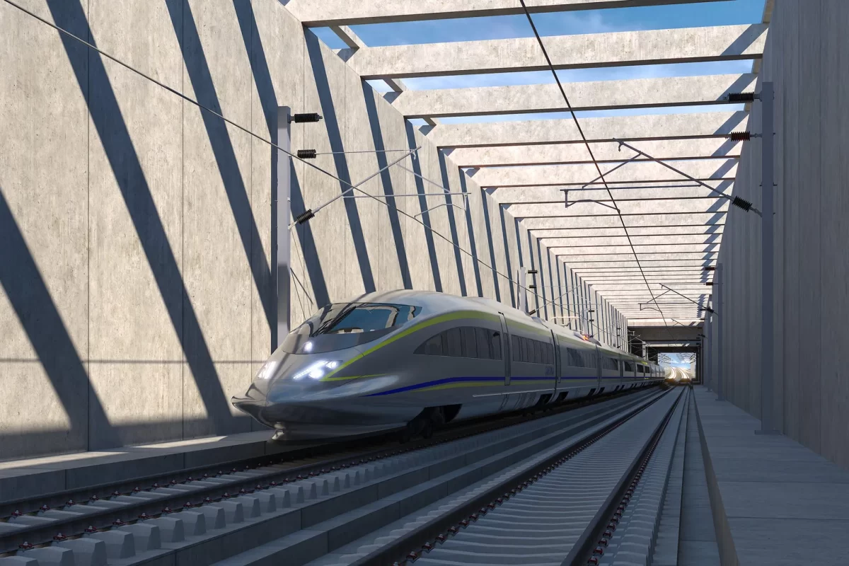 High Speed Rail zips through construction after 15-year wait