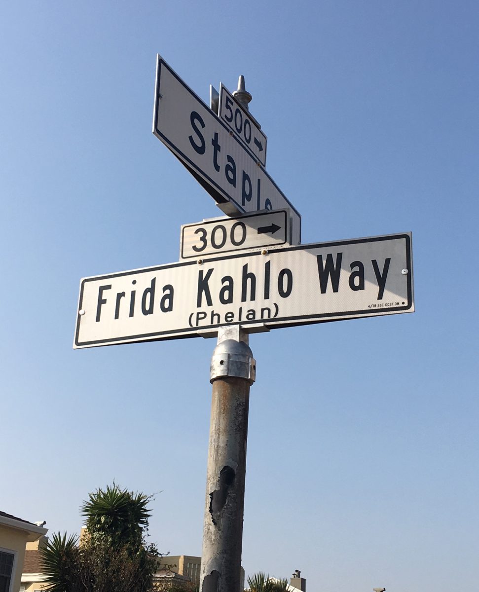 Phelan Avenue was renamed Frida Kahlo Way five years ago. 