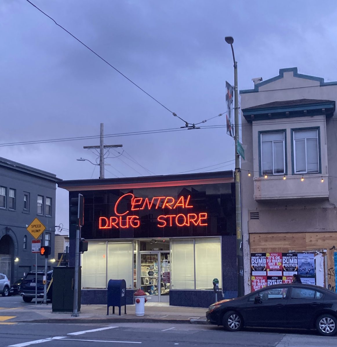 Central Drug Store, located in the Excelsior District, has operated since 1908.