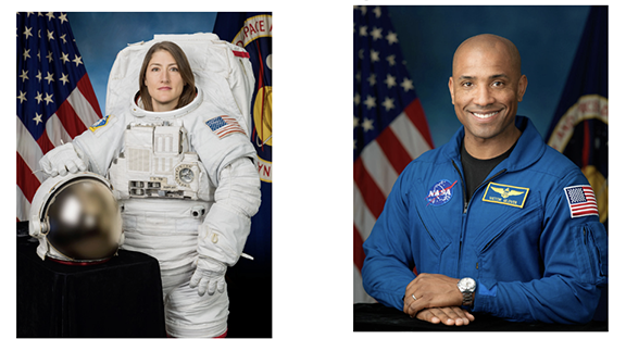 Astronauts Christina Koch and Victor J. Glover are set to be the first woman and person of color to step foot on the Moon with NASA’s Artemis program.