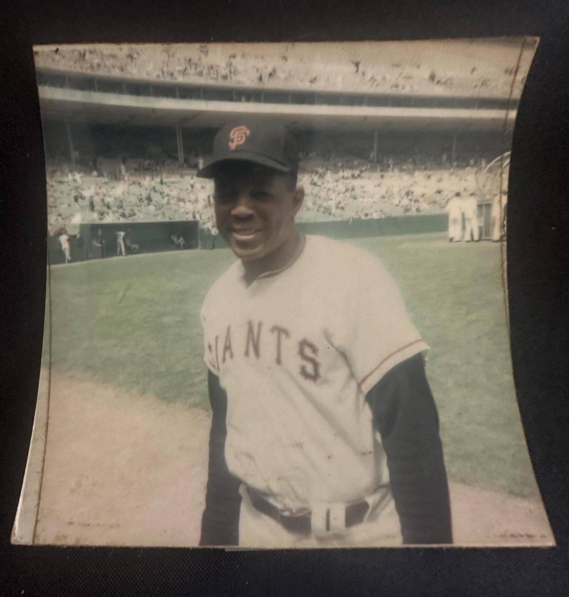 Willie+Mays+was+an+American+icon+who+is+often+considered+to+be+one+of+the+greatest+baseball+players+to+ever+live.+This+photo+was+taken+at+Candlestick+Park+in+1966+by+Marie+Weiss%2C+grandmother+of+The+Crusader+adviser+Susan+Sutton.+