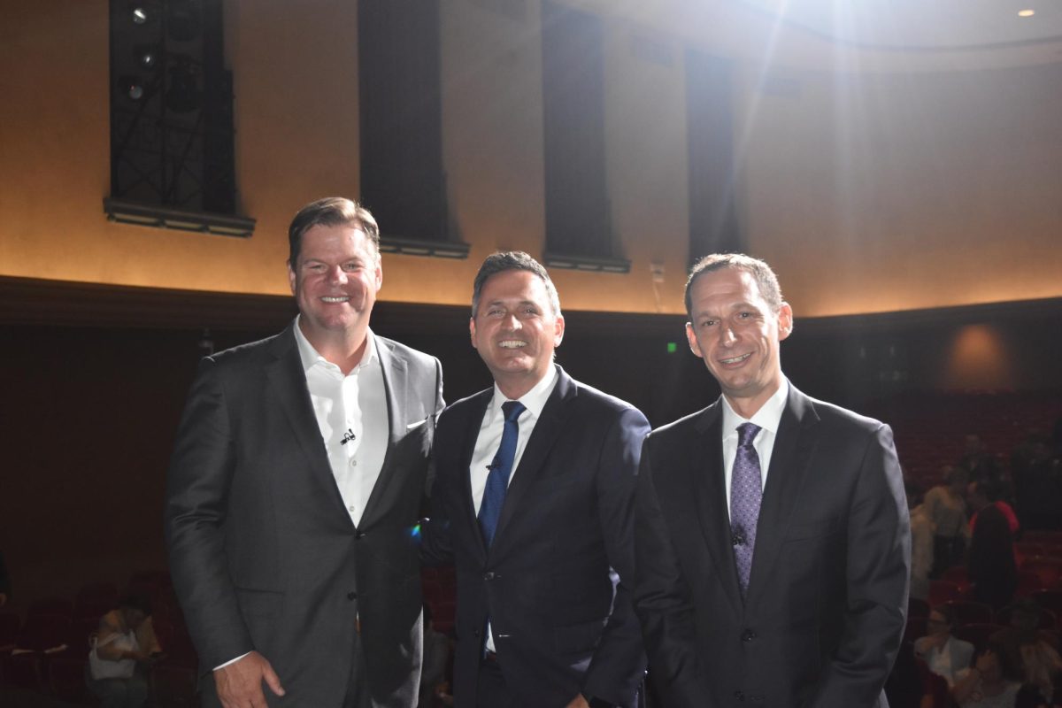 Three mayoral candidates running against incumbent London Breed participated in a debate at Riordan’s Lindland Theater tonight, hosted by the Monterey Heights Neighborhood Association. Mark Farrell, Ahsha Safai, and Daniel Lurie discussed issues concerning San Francisco ranging from public safety, corruption, homelessness, and the budget.