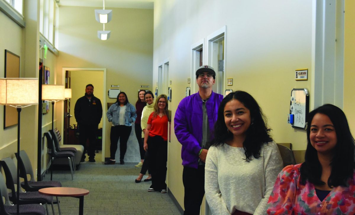 The counselors have settled in to their new wing on the first floor in the former classrooms 119 and 120.