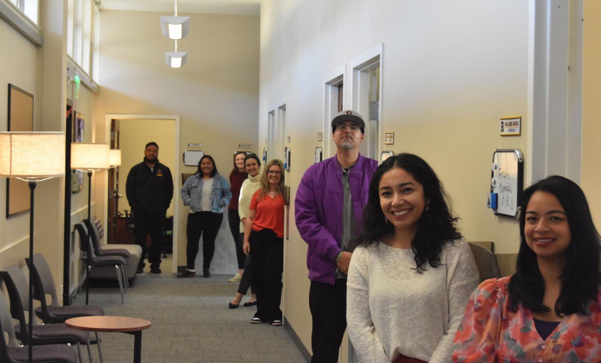 The counselors have settled in to their new wing on the first floor in the former classrooms 119 and 120.