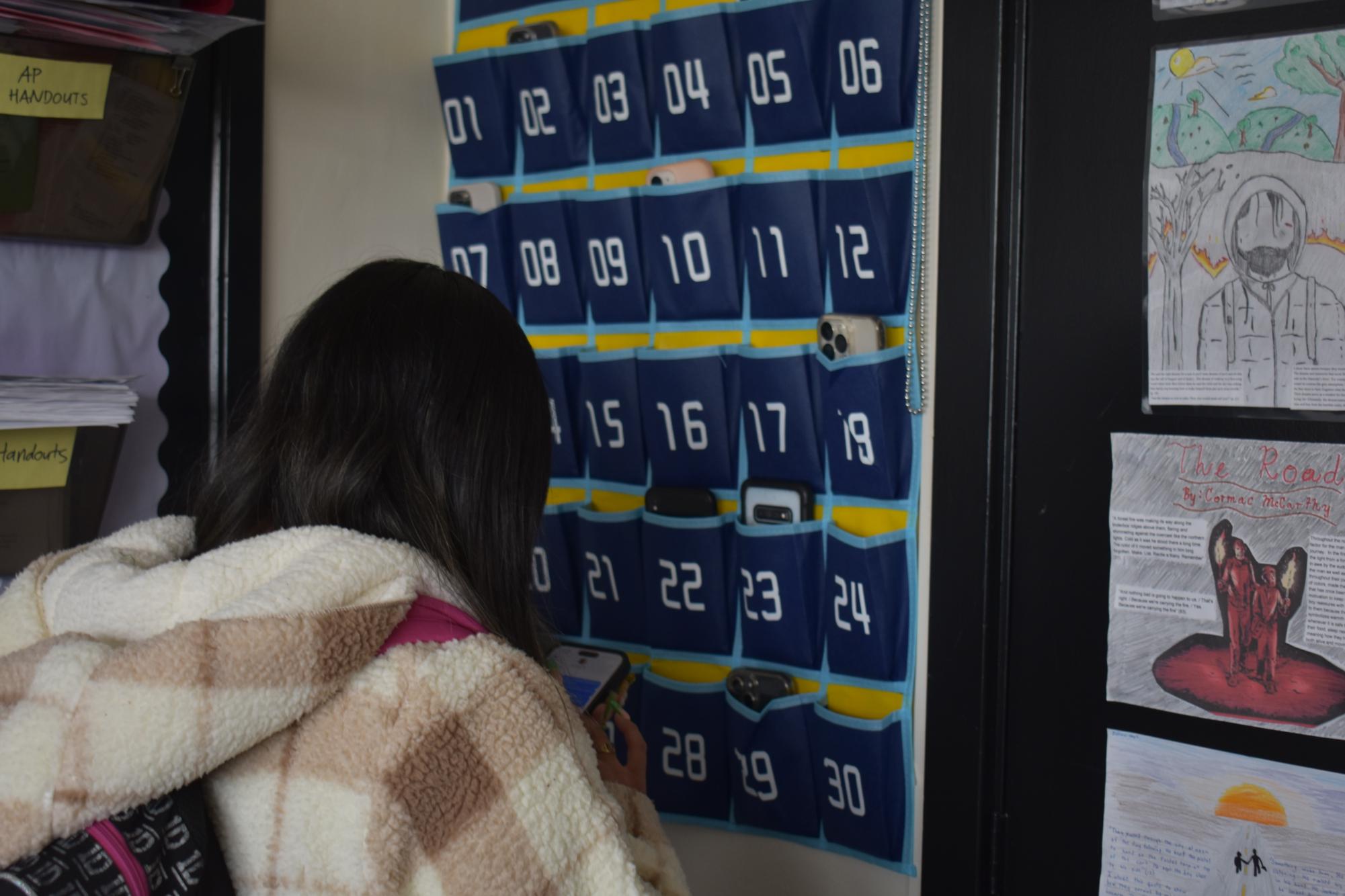 A new deterrent for distractions coming from electronics: the new cell phone rule. 