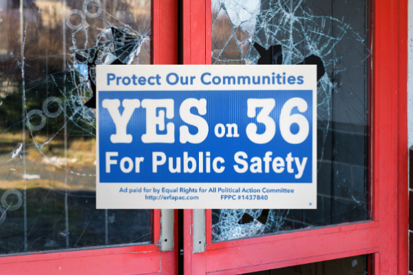 With 70 percent saying yes, voters overwhelmingly approved Proposition 36.