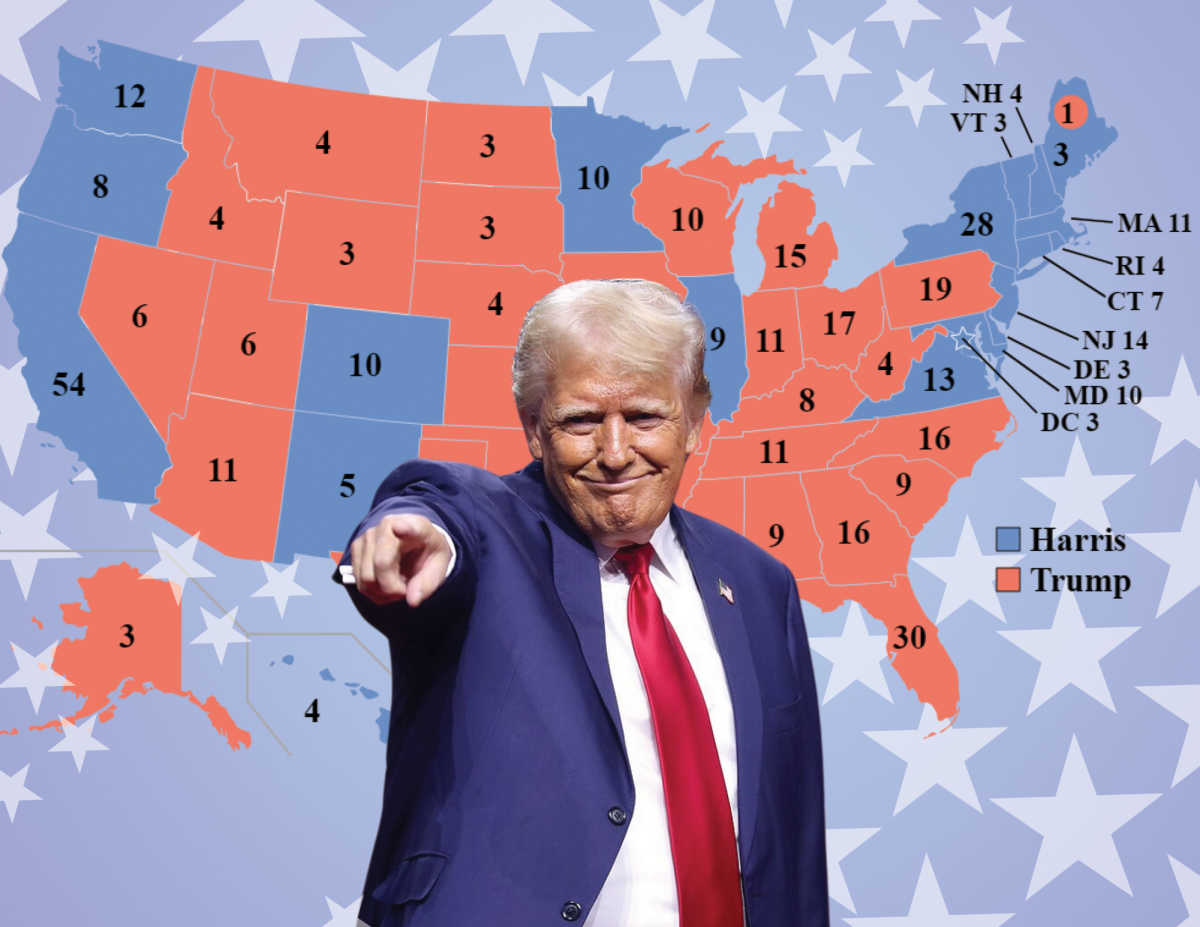 President-Elect Donald J. Trump won 312 electoral votes and the popular vote. 