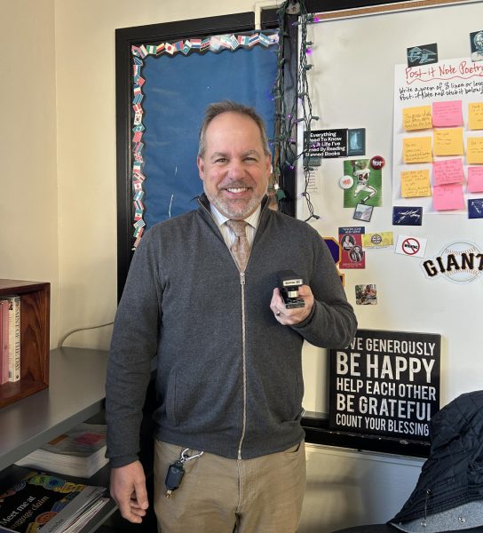 Michael Vezzali-Pascual ’88 is the proud owner of a Boston 20 stapler, which was passed down to him from a former colleague.