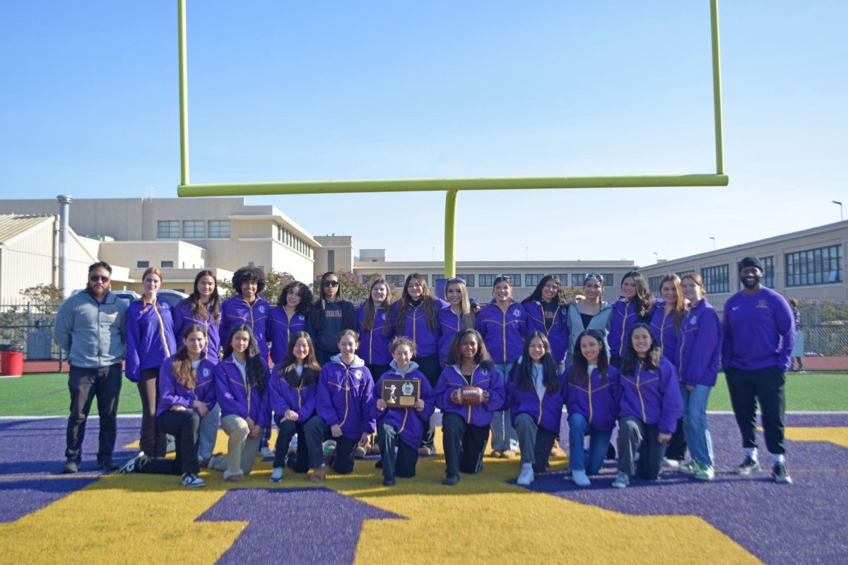 The flag football team went 22-2 overall, and undefeated in league play. They
won a WBAL championship, becoming the first girls sport to put up a banner.