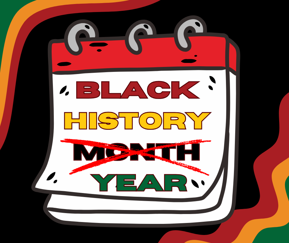 The accomplishments of African Americans should be celebrated year round, not just one month. 