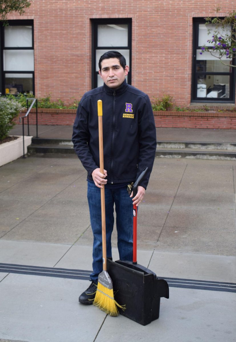 Lead custodian keeps school clean