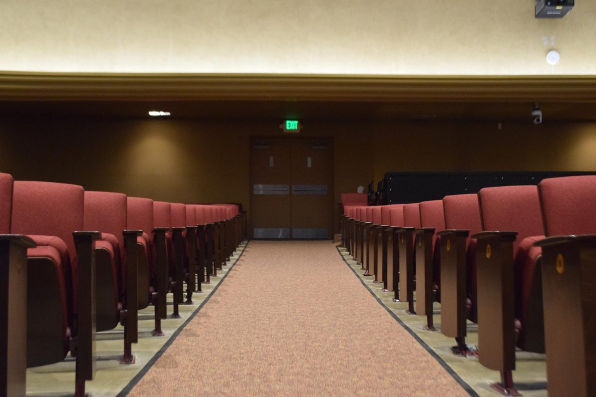 New seats and carpeting were added over the summer. 