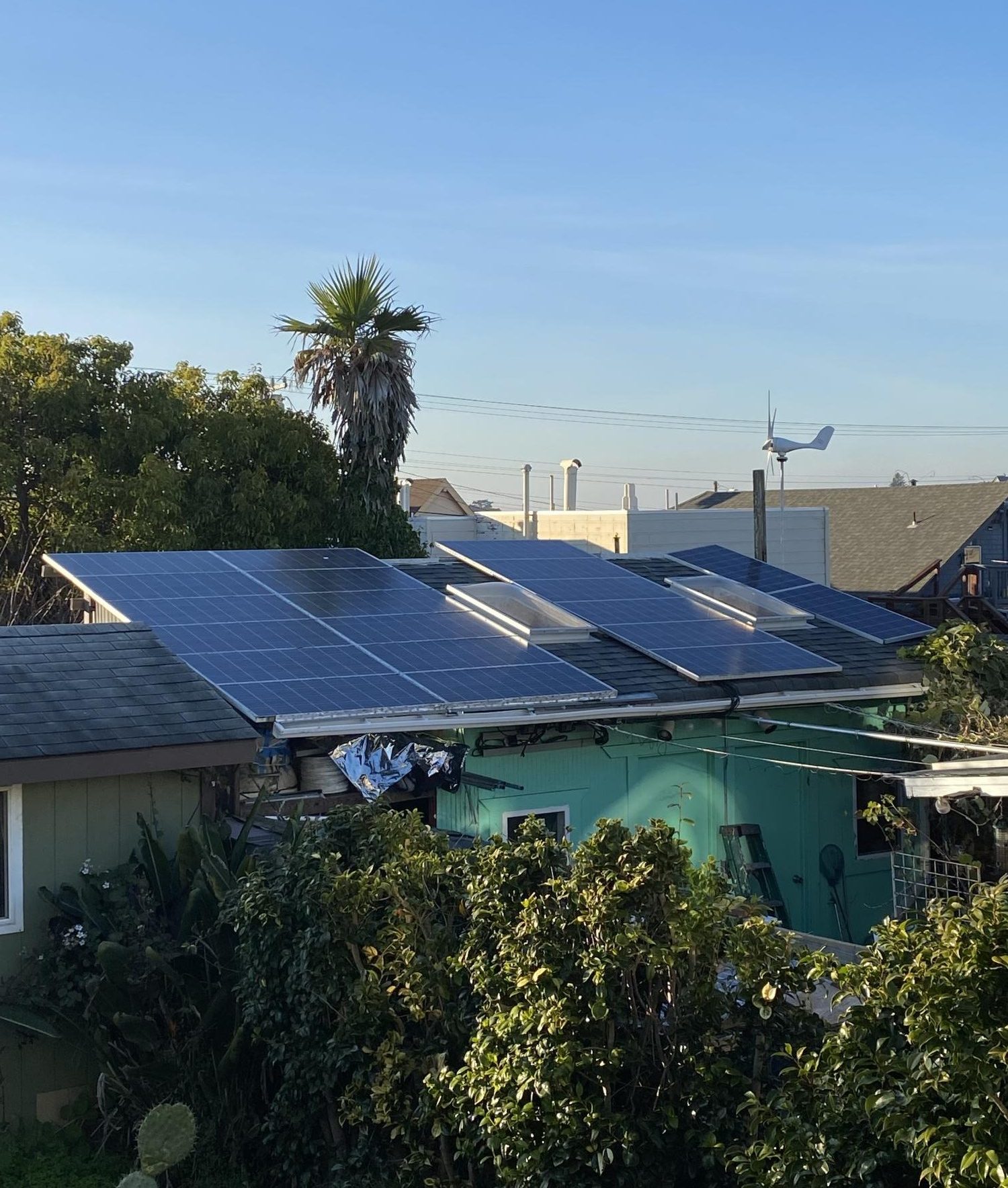 Solar panels are set up across the country, providing renewable energy to all.