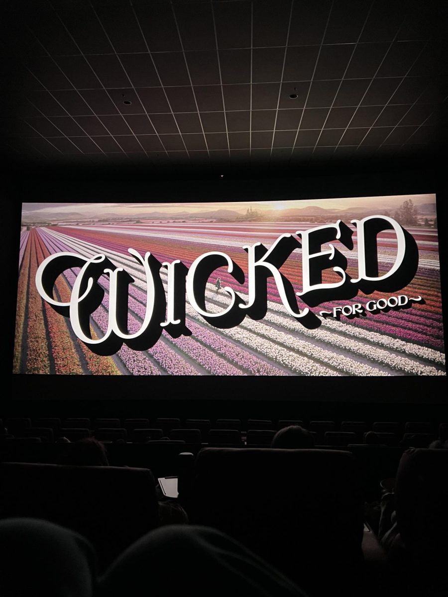 The movie "Wicked: For Good" opened in theaters on Thanksgiving weekend.