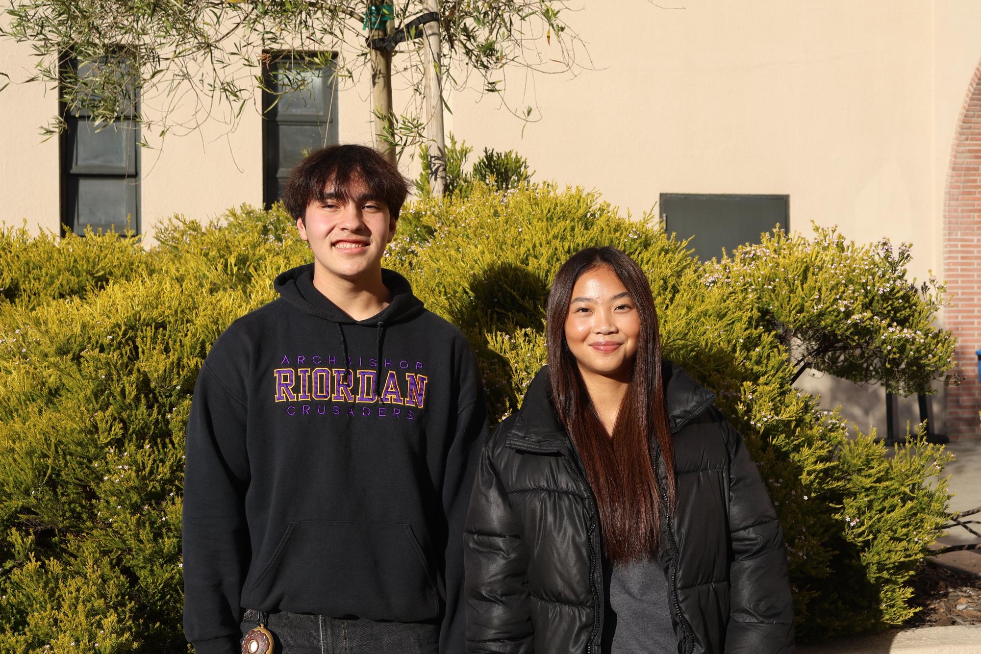 This year, Science National Honor Society was introduced to the Riordan
community. It was founded by Christopher Laszlo ’27 and Ila Duong ’27.