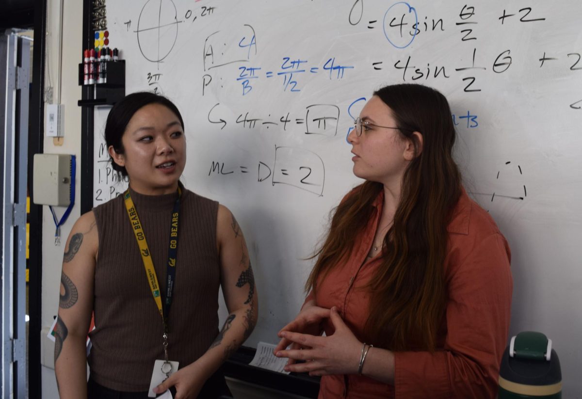 Sylvia Ko and Gabriella Panelli met on Teacher Orientation Day and created a friendship. 
