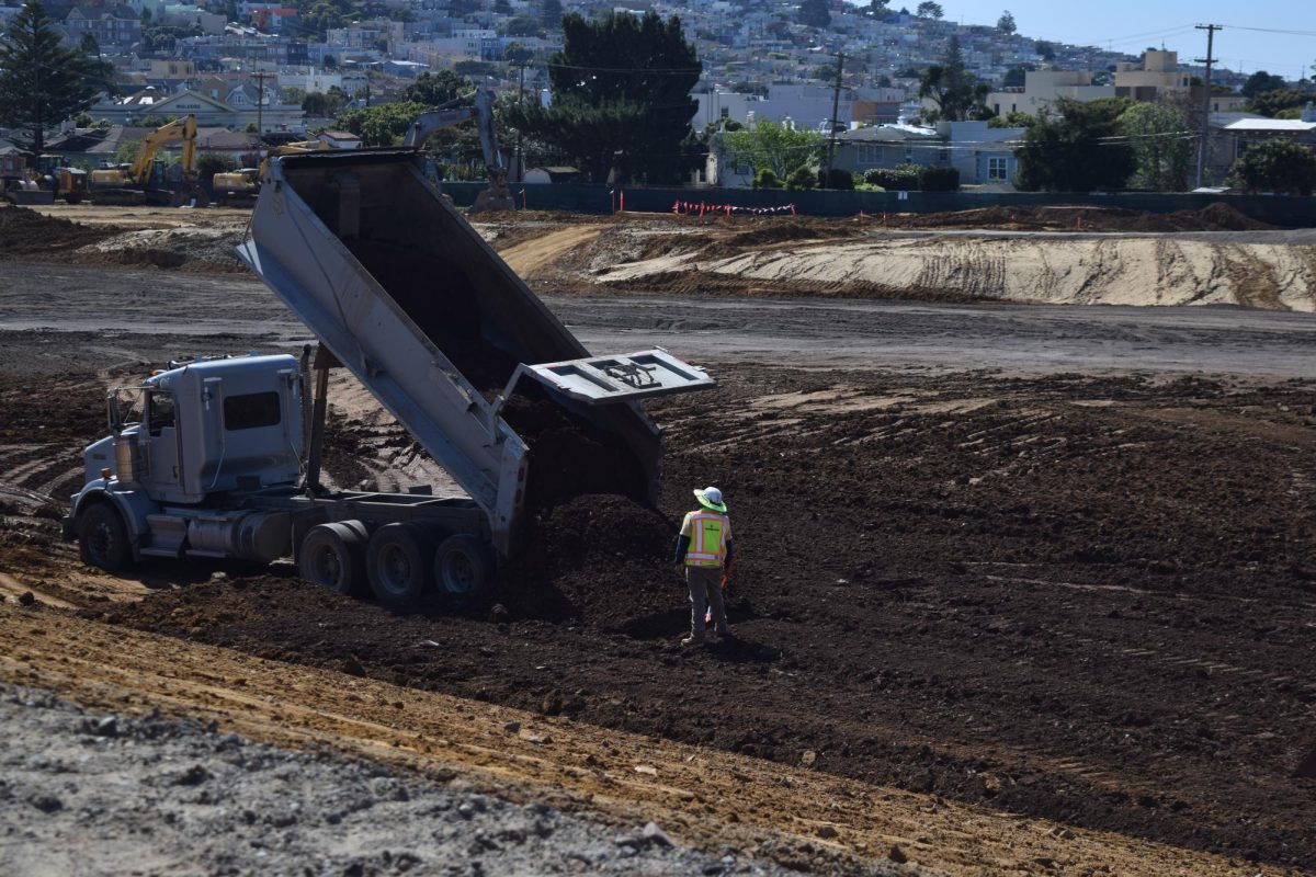 Construction on the 17-acre land known as the Balboa Reservoir began in
November in preparation for new housing and will continue for a few years.