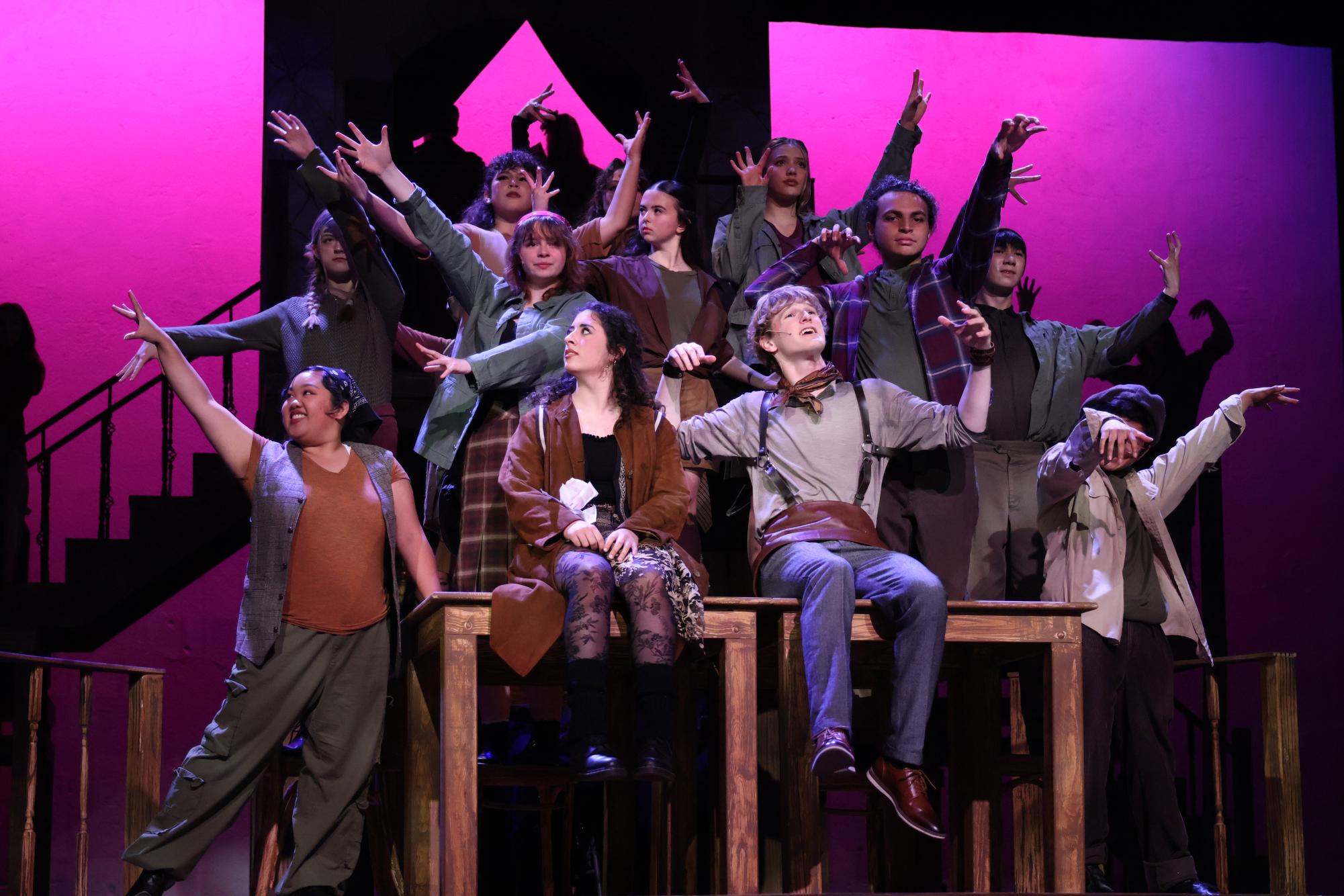 Riordan’s cast brings the Underworld to life in spring musical Hadestown.