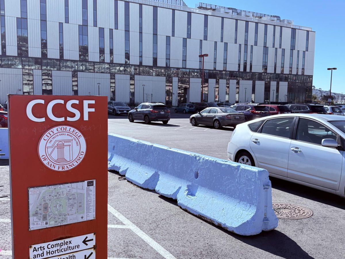 Students at Riordan are not allowed to park in the CCSF parking lot located next to campus, resulting in them having to find different locations to park.
