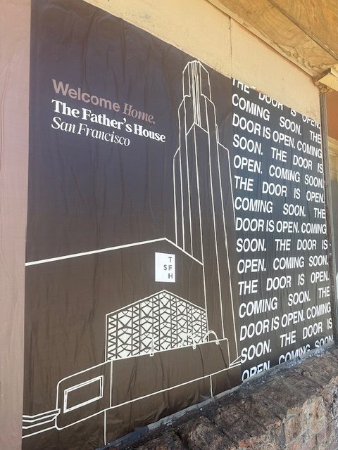 The Father's House bought the vacant theater and hopes to open in the near future. 