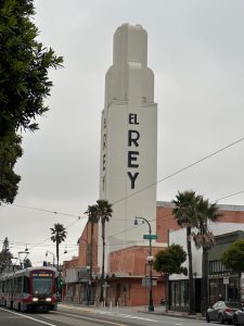 The El Rey Theatre on Ocean Avenue was bought by a church group, but construction has not begun.