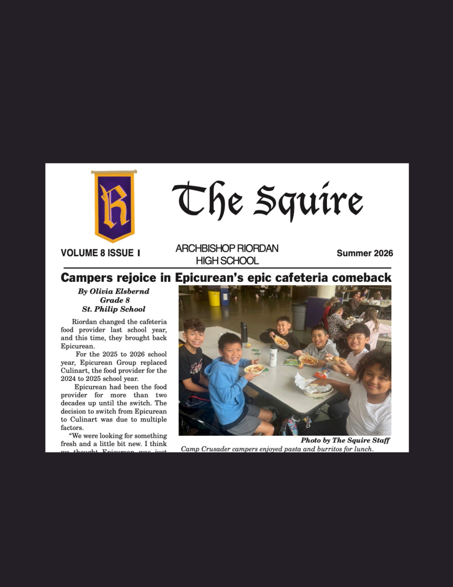 The Squire is produced by students in the journalism enrichment program  at Camp Crusader. 
